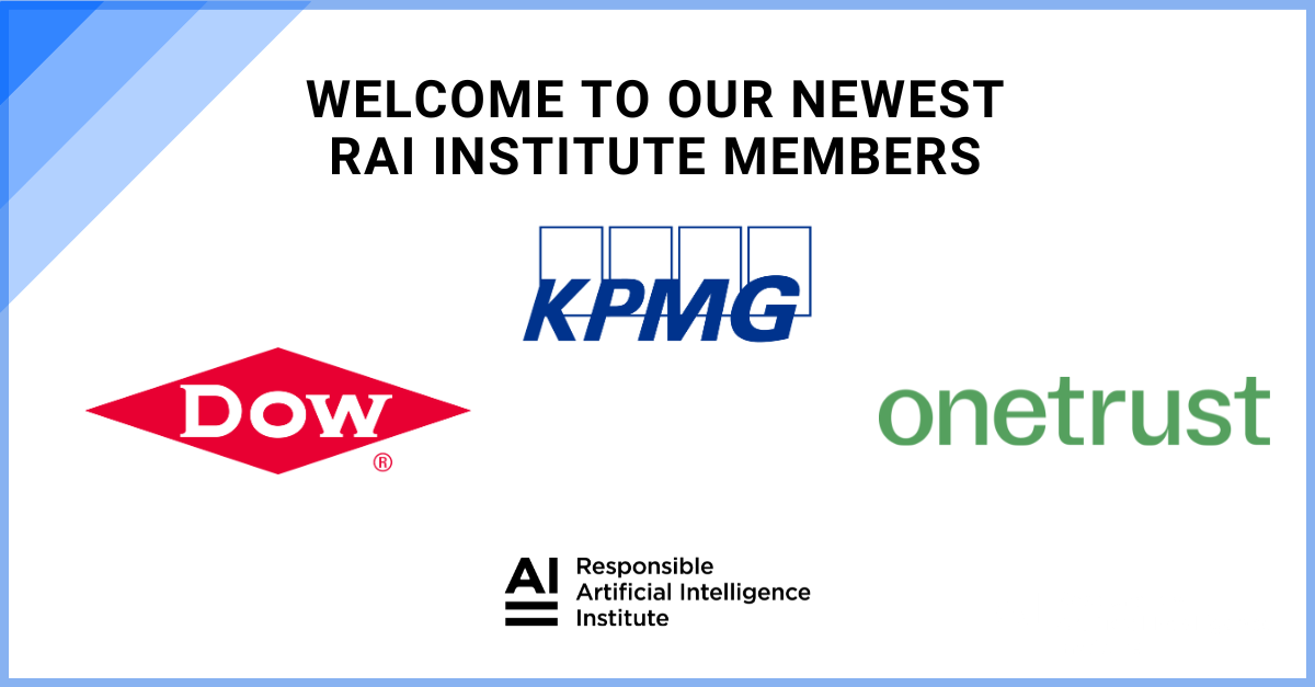 Responsible AI Institute Q1 2024 New Members