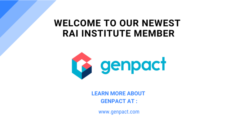 Responsible AI Institute Welcomes Genpact as Newest Member