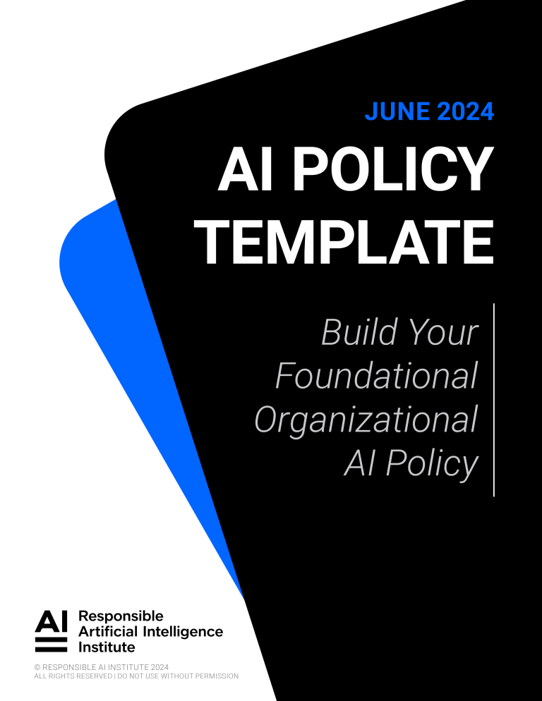 AI Policy Template: Build Your Foundational Organizational AI Policy